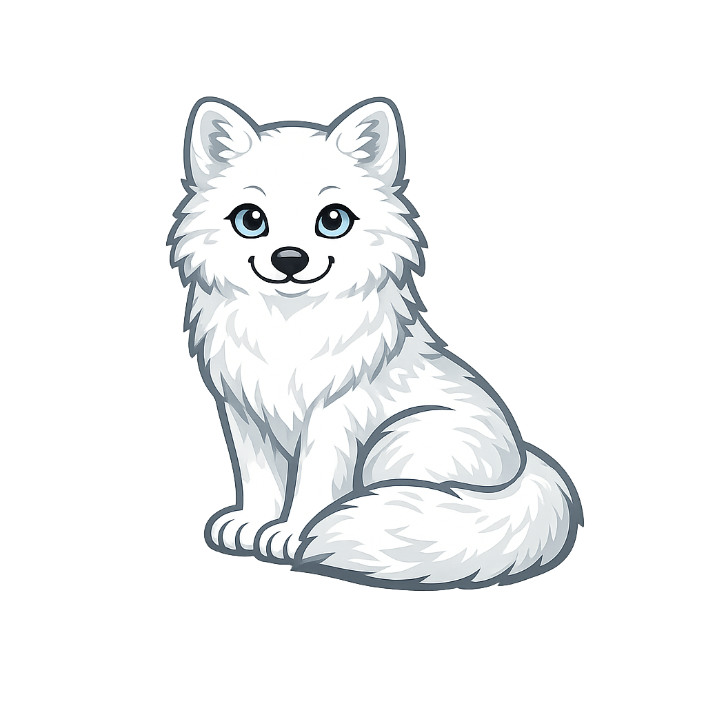 Arctic Fox — Russia national animal · ToonTone Guess