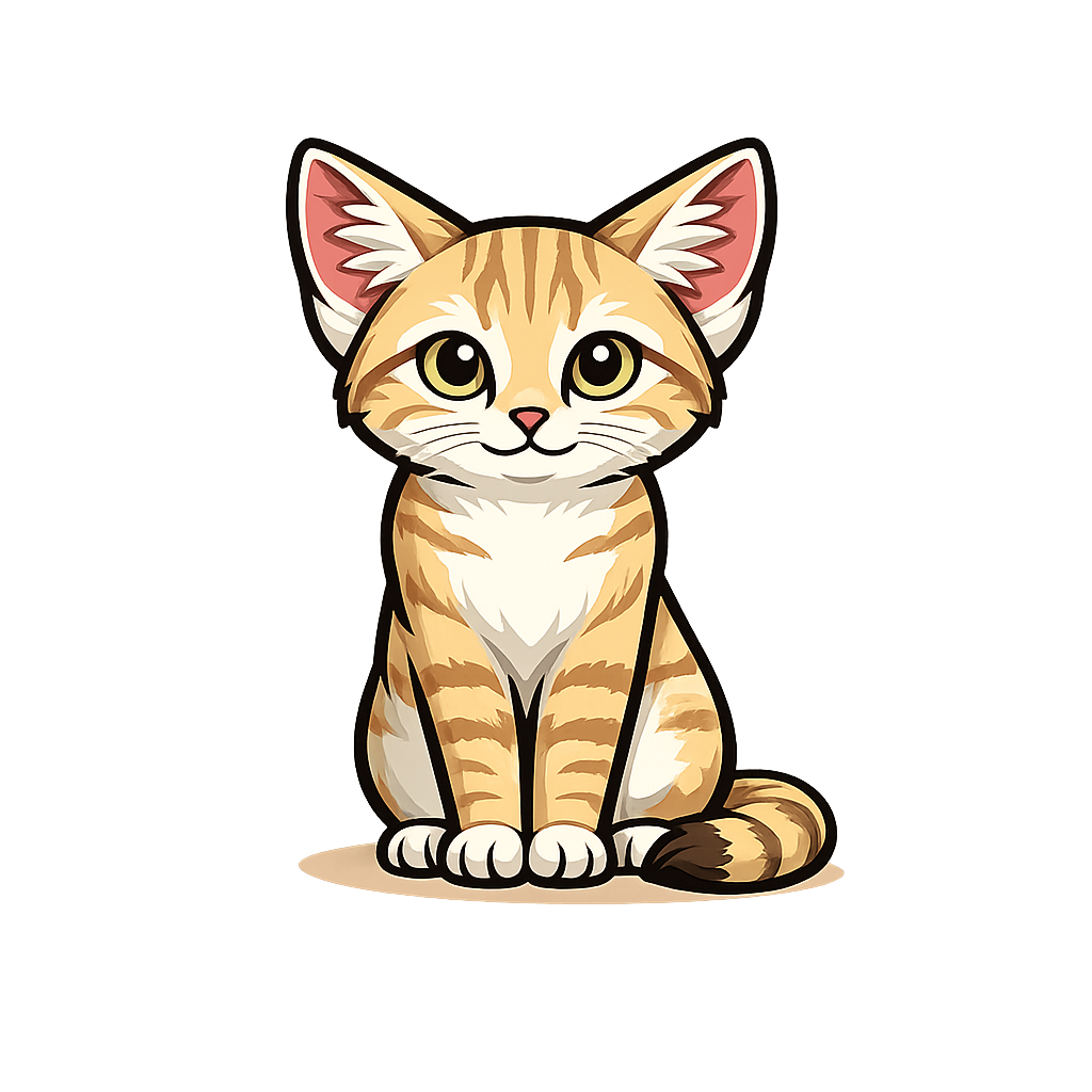 Sand Cat — Egypt national animal · ToonTone Guess