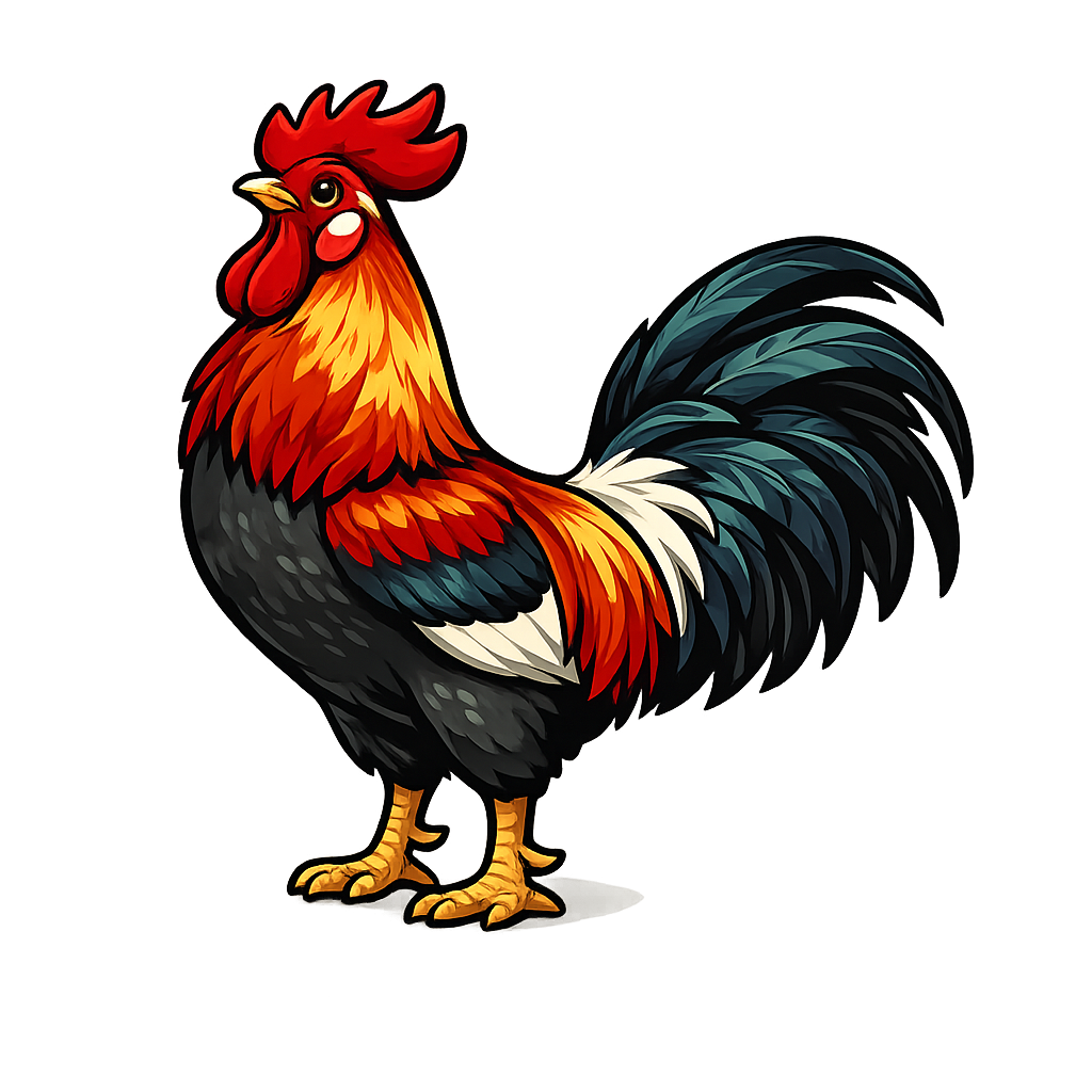 Gallic Rooster — France national animal · ToonTone Guess